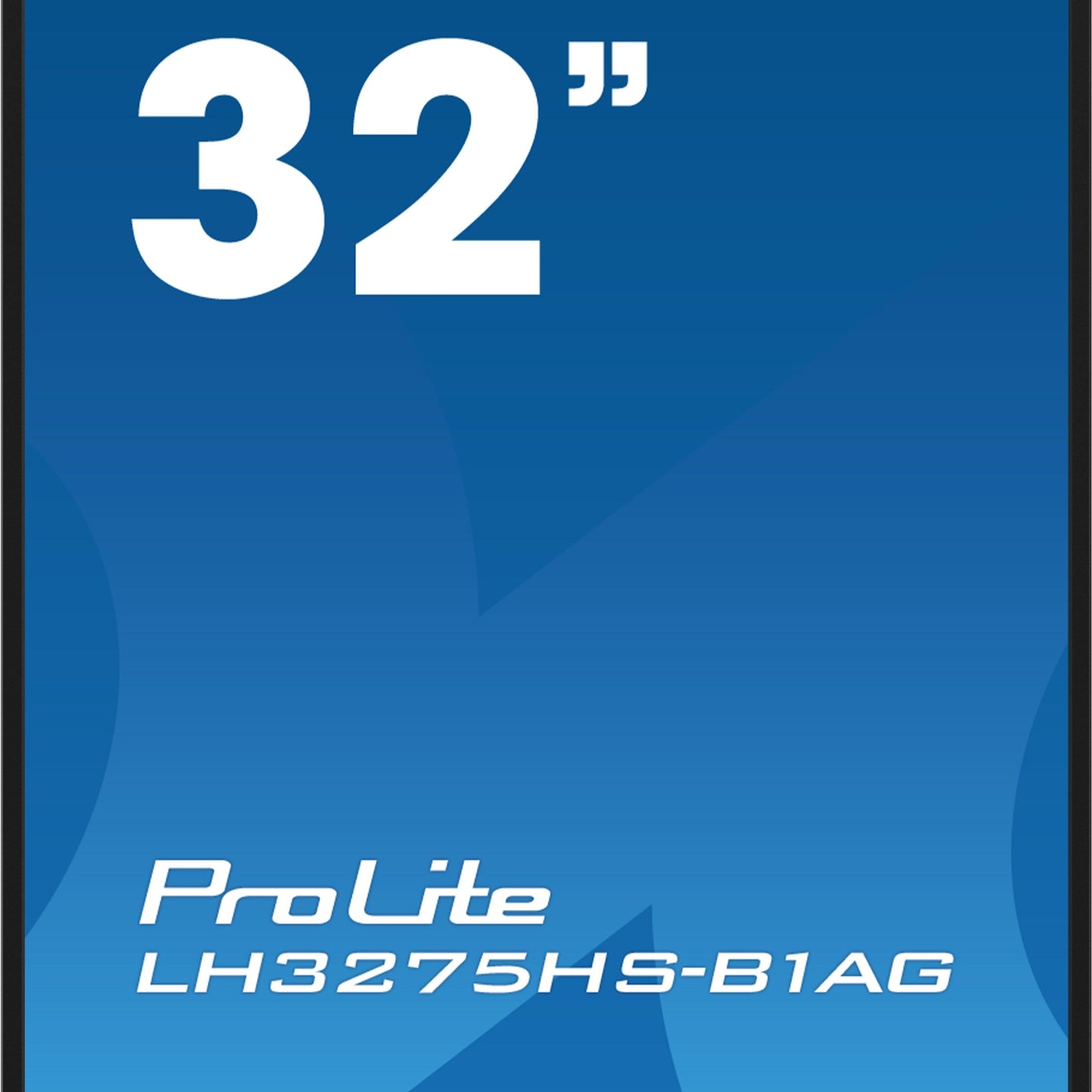 iiyama ProLite Digital signage flat panel 81.3 cm (32") LCD Wi-Fi 500 cd/m² Full HD Black Built-in processor Android 11 24/7