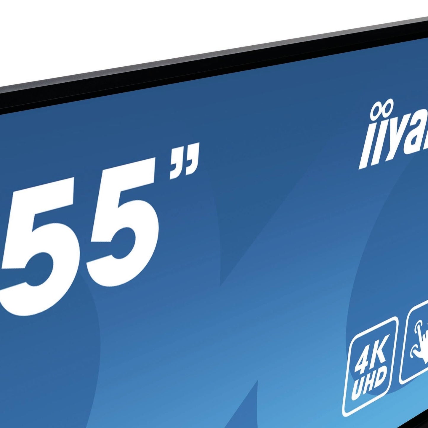 iiyama TE5503MIS-B2AG interactive whiteboard 139.7 cm (55") 3840 x 2160 pixels Touchscreen Black