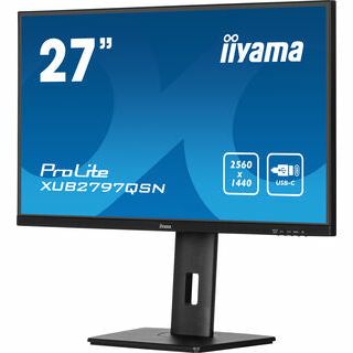 iiyama ProLite XUB2797QSN-B1 computer monitor 68.6 cm (27") 2560 x 1440 pixels Wide Quad HD LED Black