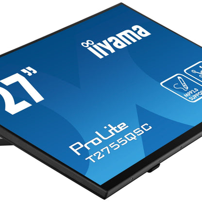 iiyama ProLite T2755QSC-B1 computer monitor 68.6 cm (27") 2560 x 1440 pixels Full HD LCD Touchscreen Black