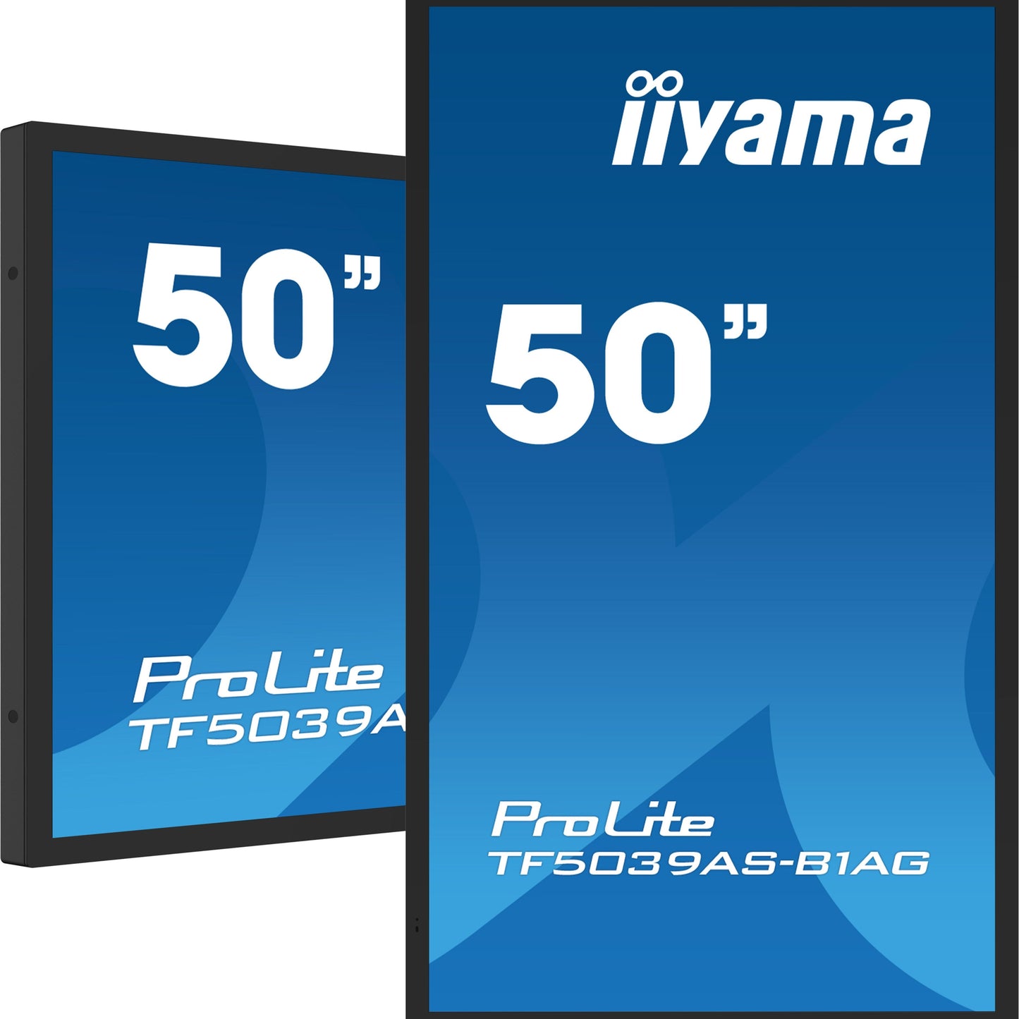 iiyama TF5039AS-B1AG Signage Display Digital signage flat panel 125.7 cm (49.5") LED 500 cd/m² 4K Ultra HD Black Touchscreen Built-in processor Android 24/7