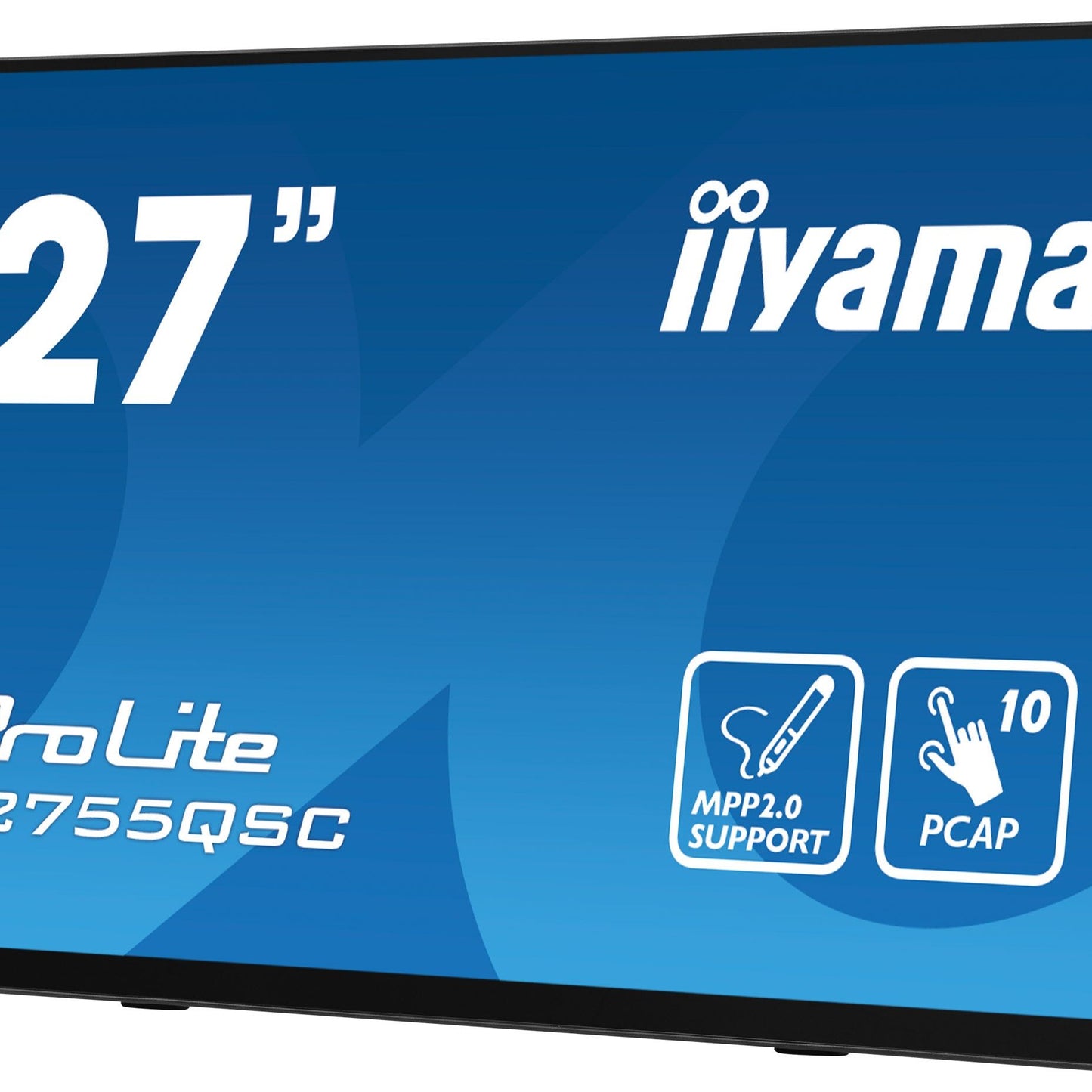 iiyama ProLite T2755QSC-B1 computer monitor 68.6 cm (27") 2560 x 1440 pixels Full HD LCD Touchscreen Black