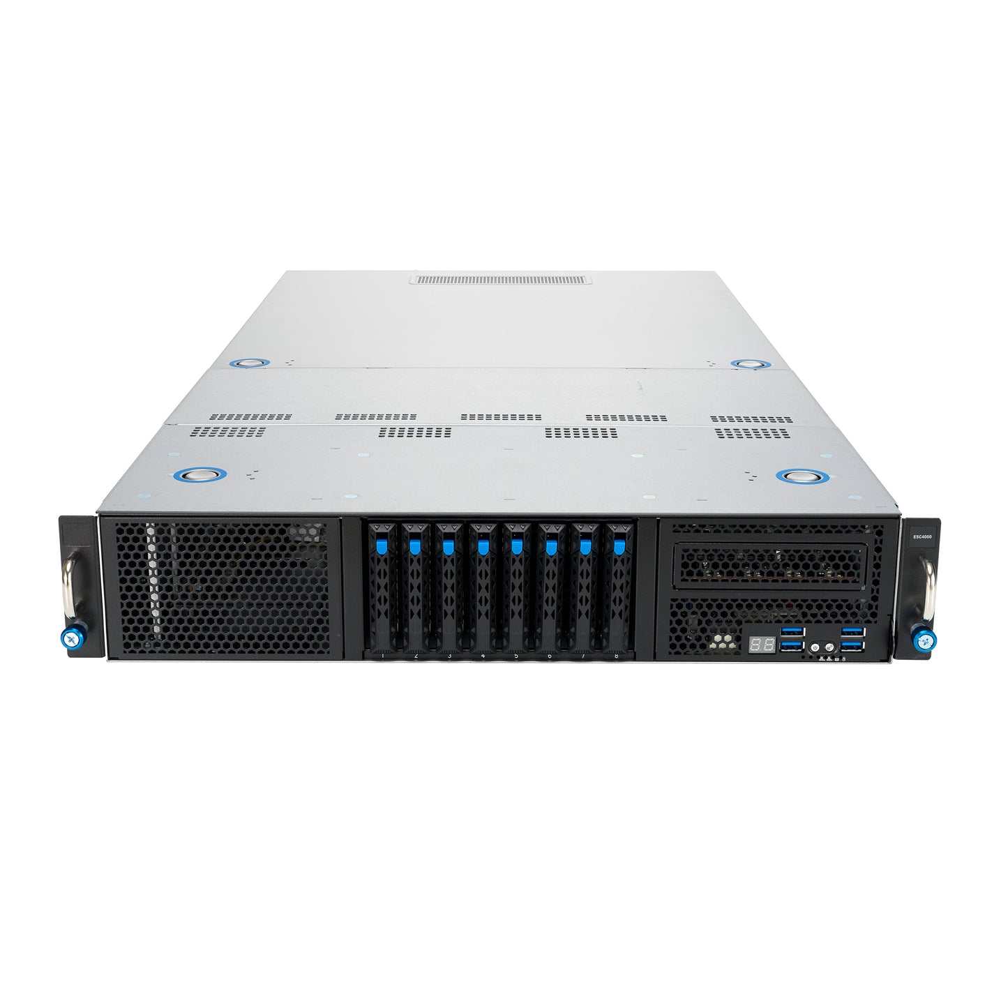 ASUS ESC4000-E10S-SKU1 LGA 4189 Rack (2U) Black, Silver