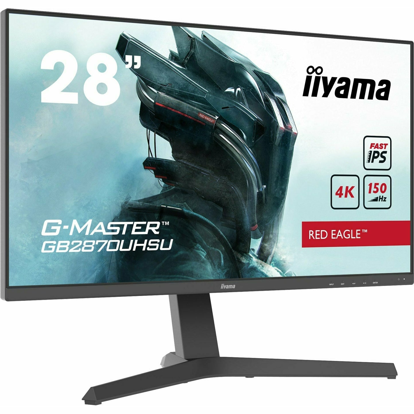 iiyama G-Master GB2870UHSU-B1 Red Eagle 28" Fast IPS 150Hz 1ms 4K UHD 3840x2160 Gaming Monitor