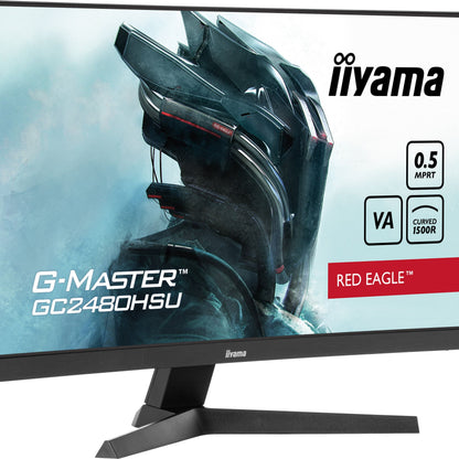 iiyama G-MASTER GC2480HSU-B1 computer monitor 61 cm (24") 1920 x 1080 pixels Full HD LED Black