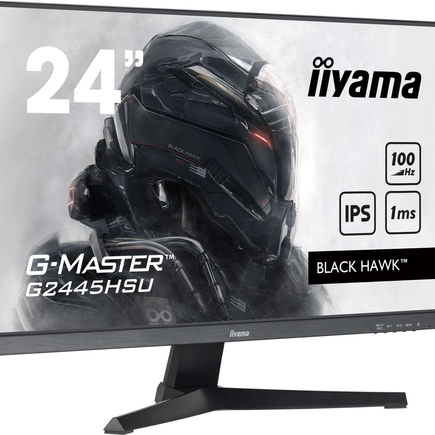 iiyama G-MASTER G2445HSU-B2 computer monitor 61 cm (24") 1920 x 1080 pixels Full HD LCD Black