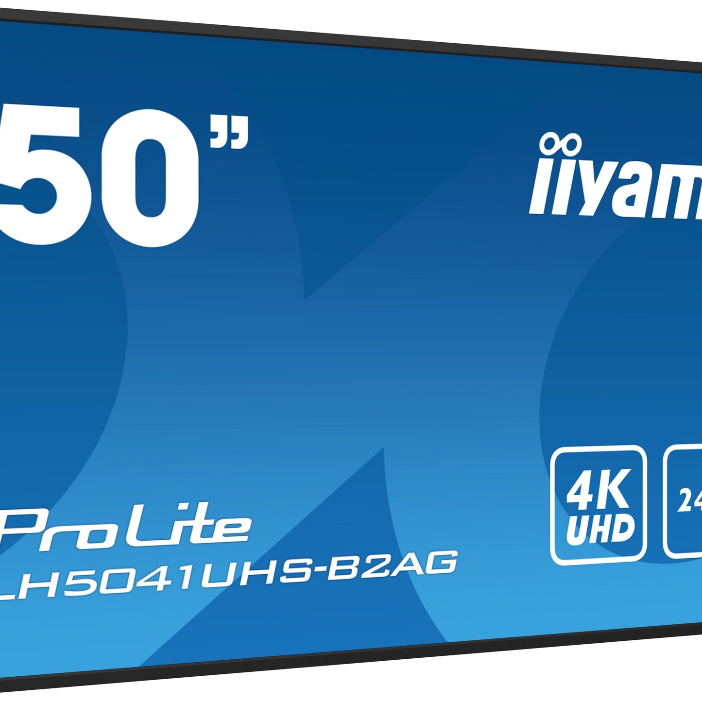 iiyama LH5041UHS-B2AG Signage Display Digital signage flat panel 127 cm (50") LCD 500 cd/m² 4K Ultra HD Black 24/7