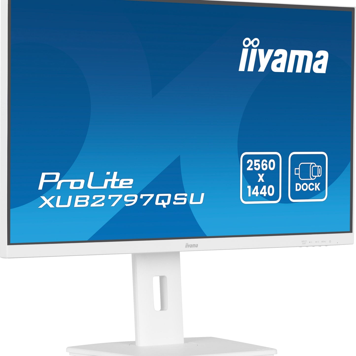 iiyama ProLite XUB2797QSU-W2 computer monitor 68.6 cm (27") 2560 x 1440 pixels Quad HD LED White