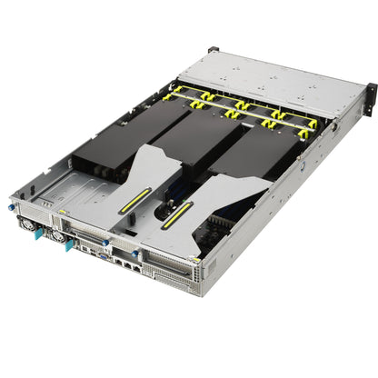 ASUS RS520A-E11-RS24U Socket SP3 Rack (2U) Black, Silver