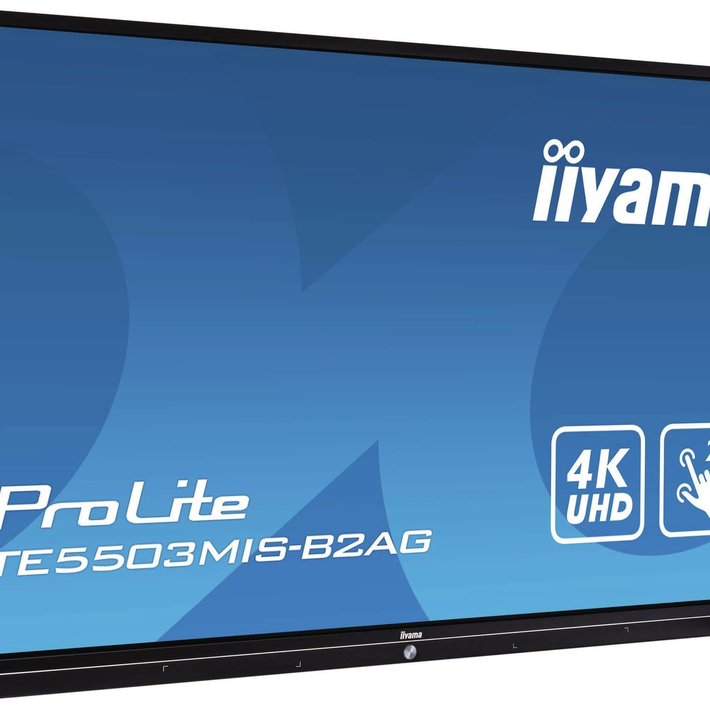 iiyama TE5503MIS-B2AG interactive whiteboard 139.7 cm (55") 3840 x 2160 pixels Touchscreen Black