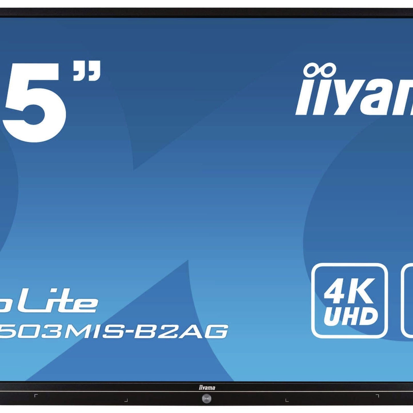 iiyama TE5503MIS-B2AG interactive whiteboard 139.7 cm (55") 3840 x 2160 pixels Touchscreen Black