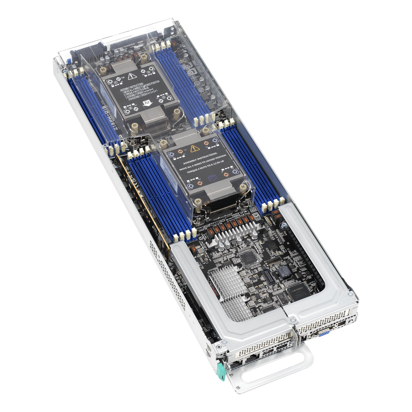 ASUS RS720Q-E11-RS8U Intel C741 LGA 4677 (Socket E) Rack (2U) Black, Silver