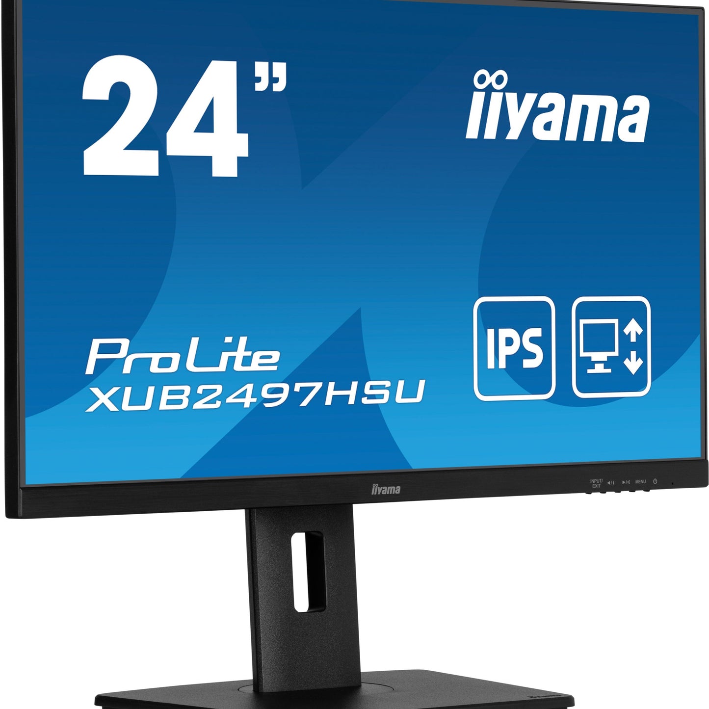 iiyama XUB2497HSU-B2 computer monitor 60.5 cm (23.8") 1920 x 1080 pixels Full HD LED Black