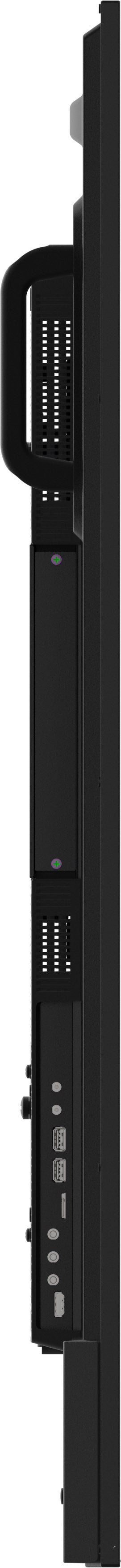 iiyama ProLite LH7575UHS-B2AG 75" 4K UHD Professional Digital Signage 24/7 display featuring Android OS, FailOver and Intel® SDM slot