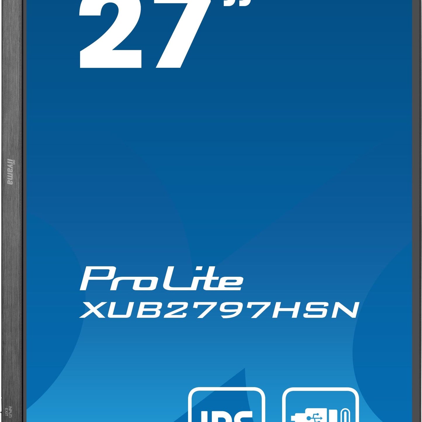 iiyama ProLite XUB2797HSN-B1 computer monitor 68.6 cm (27") 1920 x 1080 pixels Full HD LED Black