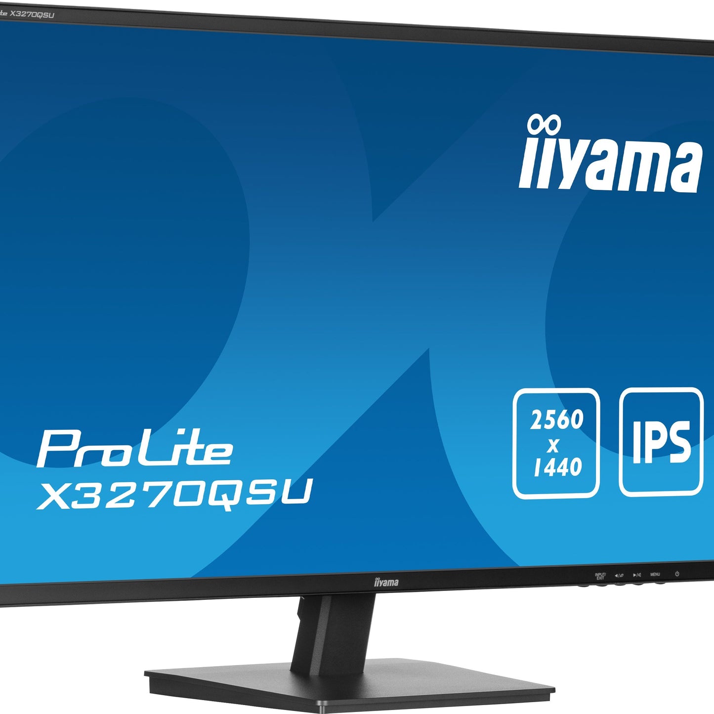 iiyama ProLite X3270QSU-B1 computer monitor 81.3 cm (32") 2560 x 1440 pixels Wide Quad HD LED Black