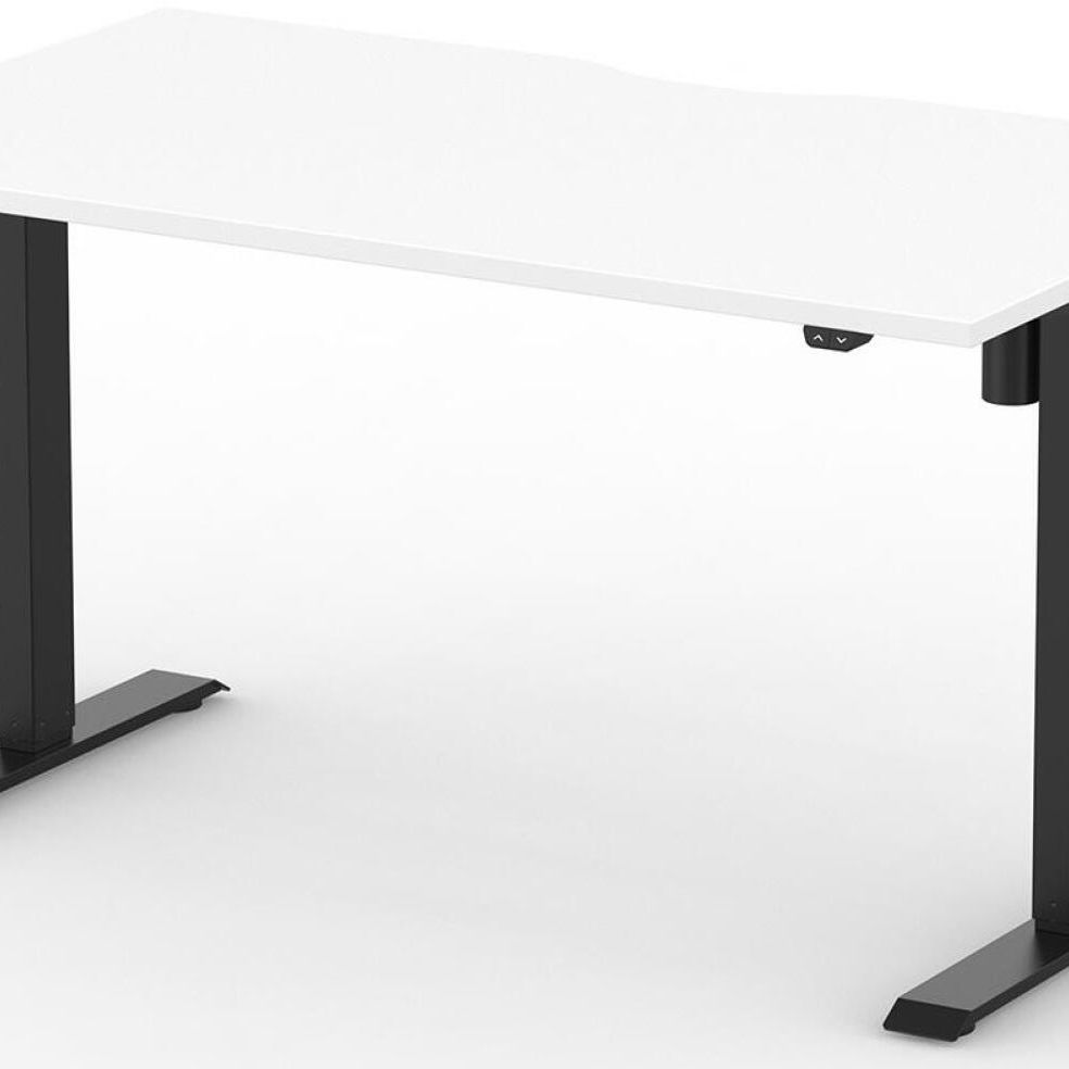Formetiq B/H1S48S Alto 1 Single Height Adjustable Desk with Scoop - (w) 1400 x (d) 800mm