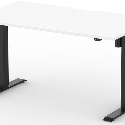 Formetiq B/H1S48S Alto 1 Single Height Adjustable Desk with Scoop - (w) 1400 x (d) 800mm