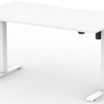 Formetiq B/H1S48S Alto 1 Single Height Adjustable Desk with Scoop - (w) 1400 x (d) 800mm