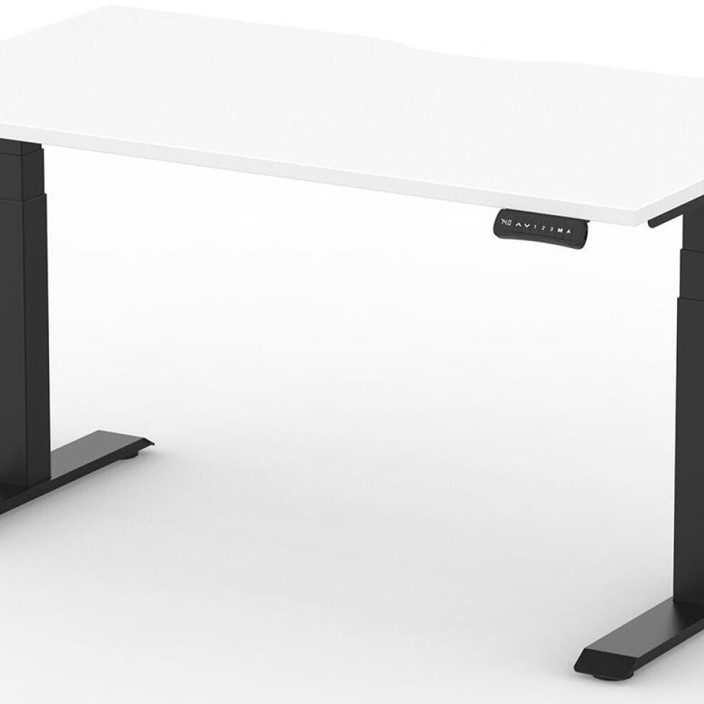 Formetiq B/H2S47S Alto 2 Single Height Adjustable Desk with Scoop - (w) 1400 x (d) 700mm