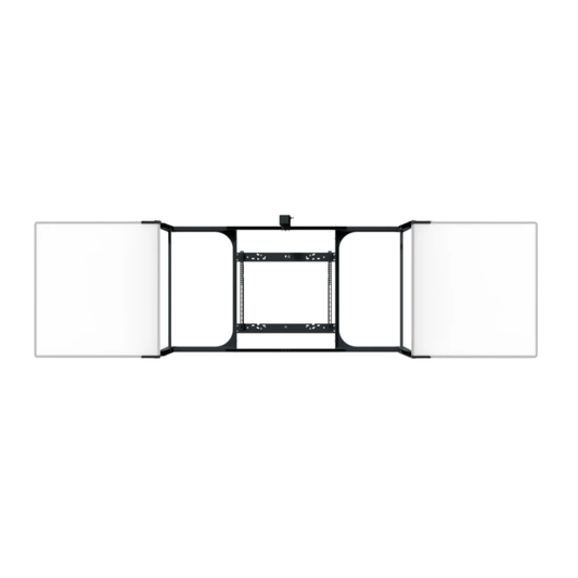 WHITEBOARD ENAMEL WINX-4B 75": WHITE, BLANK; WHITE, BLANK
