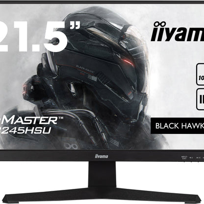 iiyama G-Master G2245HSU-B1 21.5" IPS panel technology, a 100Hz refresh rate, and an ultra-swift 1ms MPRT response time.