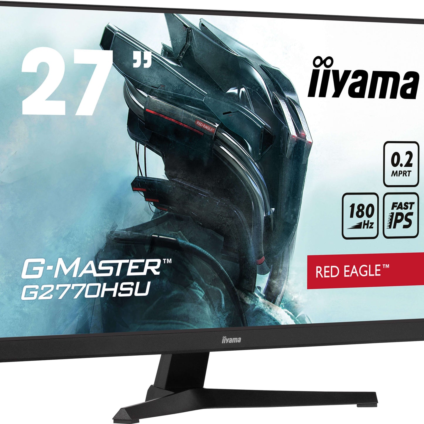 iiyama G-Master G2770HSU-B6 27" Red Eagle Fast IPS 0.2ms Gaming Monitor