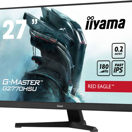 iiyama G-Master G2770HSU-B6 27" Red Eagle Fast IPS 0.2ms Gaming Monitor