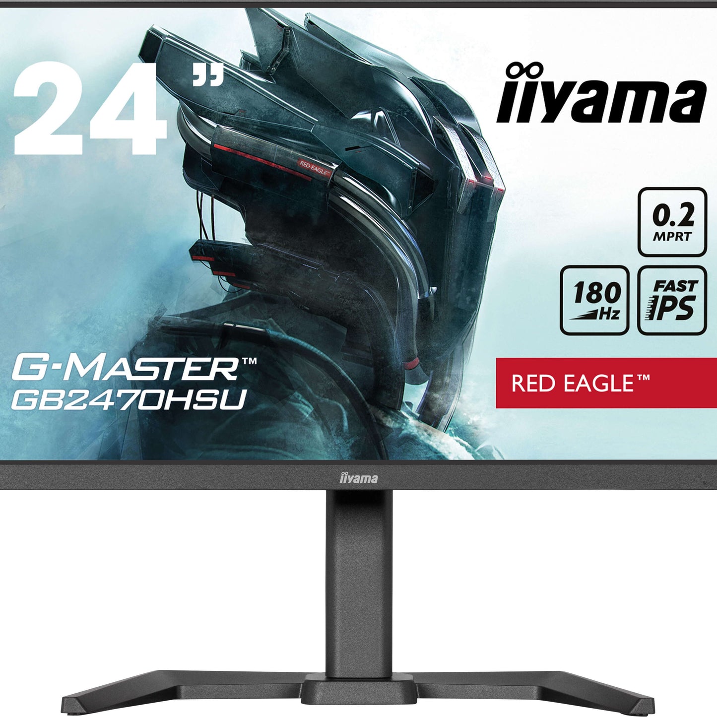 iiyama G-Master GB2470HSU-B6 24" Fast IPS 180Hz Gaming Monitor