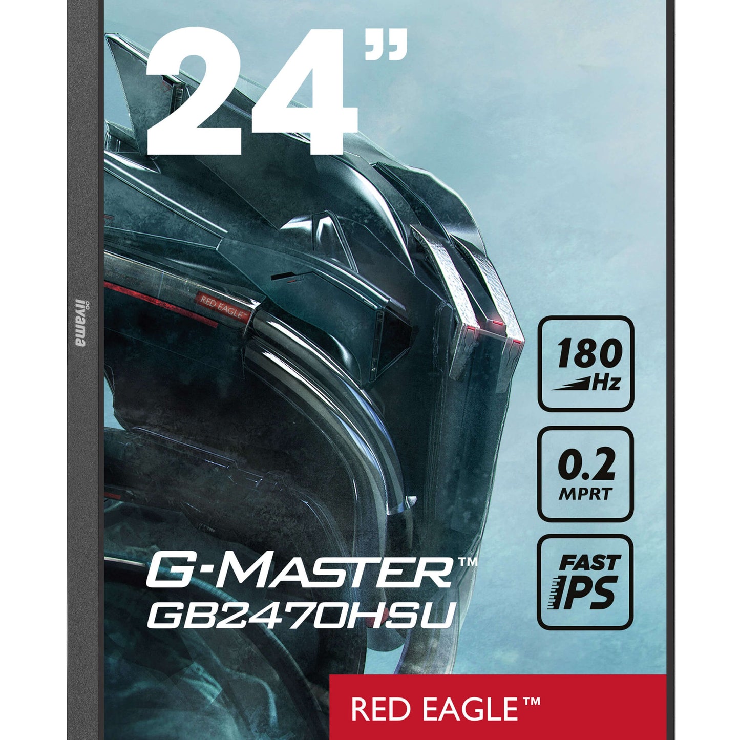 iiyama G-Master GB2470HSU-B6 24" Fast IPS 180Hz Gaming Monitor