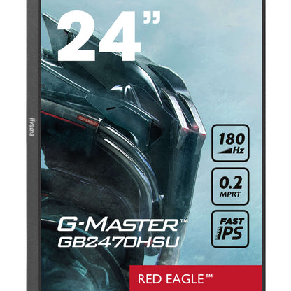 iiyama G-Master GB2470HSU-B6 24" Fast IPS 180Hz Gaming Monitor