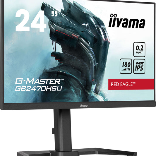 iiyama G-Master GB2470HSU-B6 24" Fast IPS 180Hz Gaming Monitor
