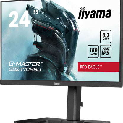 iiyama G-Master GB2470HSU-B6 24" Fast IPS 180Hz Gaming Monitor