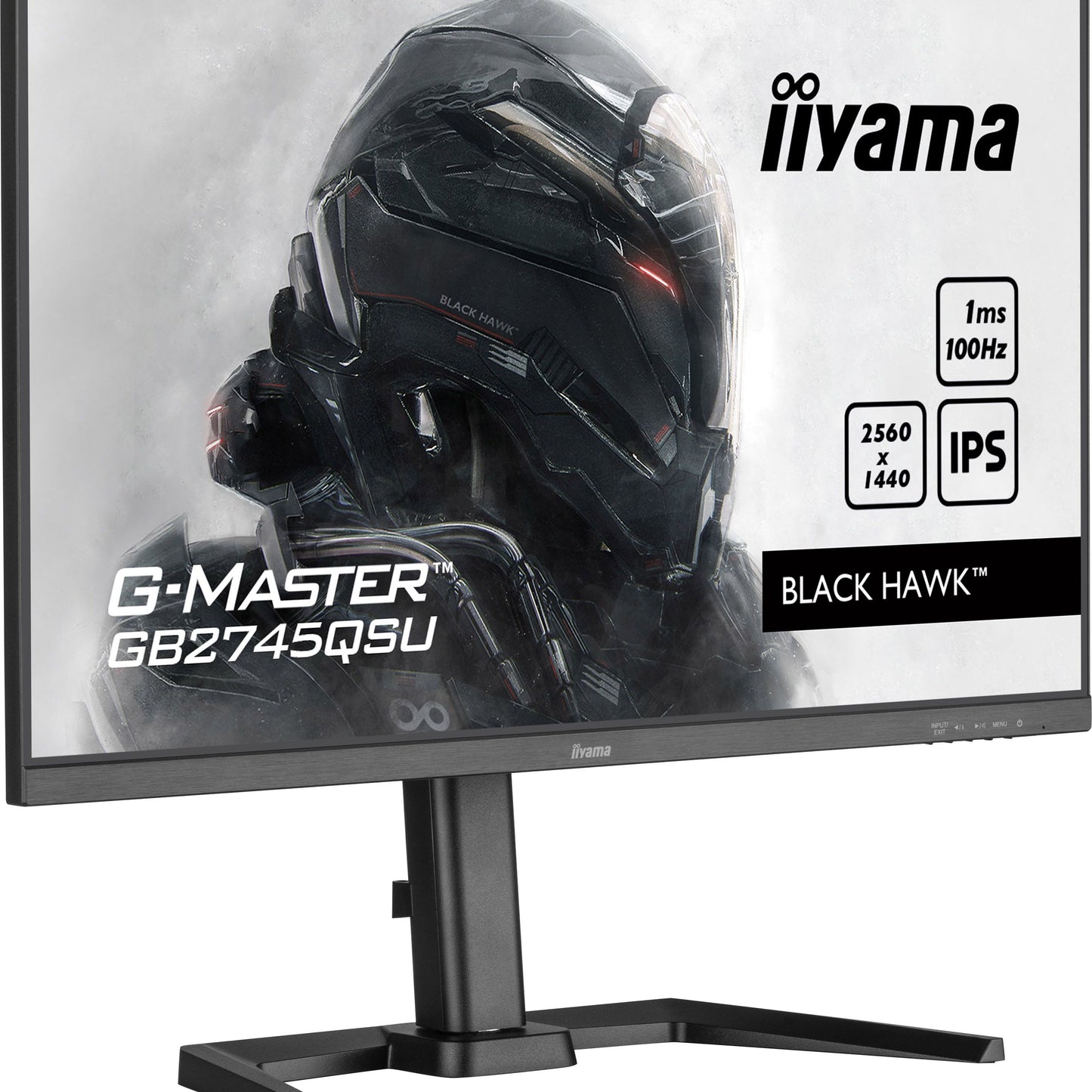 iiyama G-Master GB2745QSU-B1 Black Hawk 27" IPS 1ms Gaming Monitor