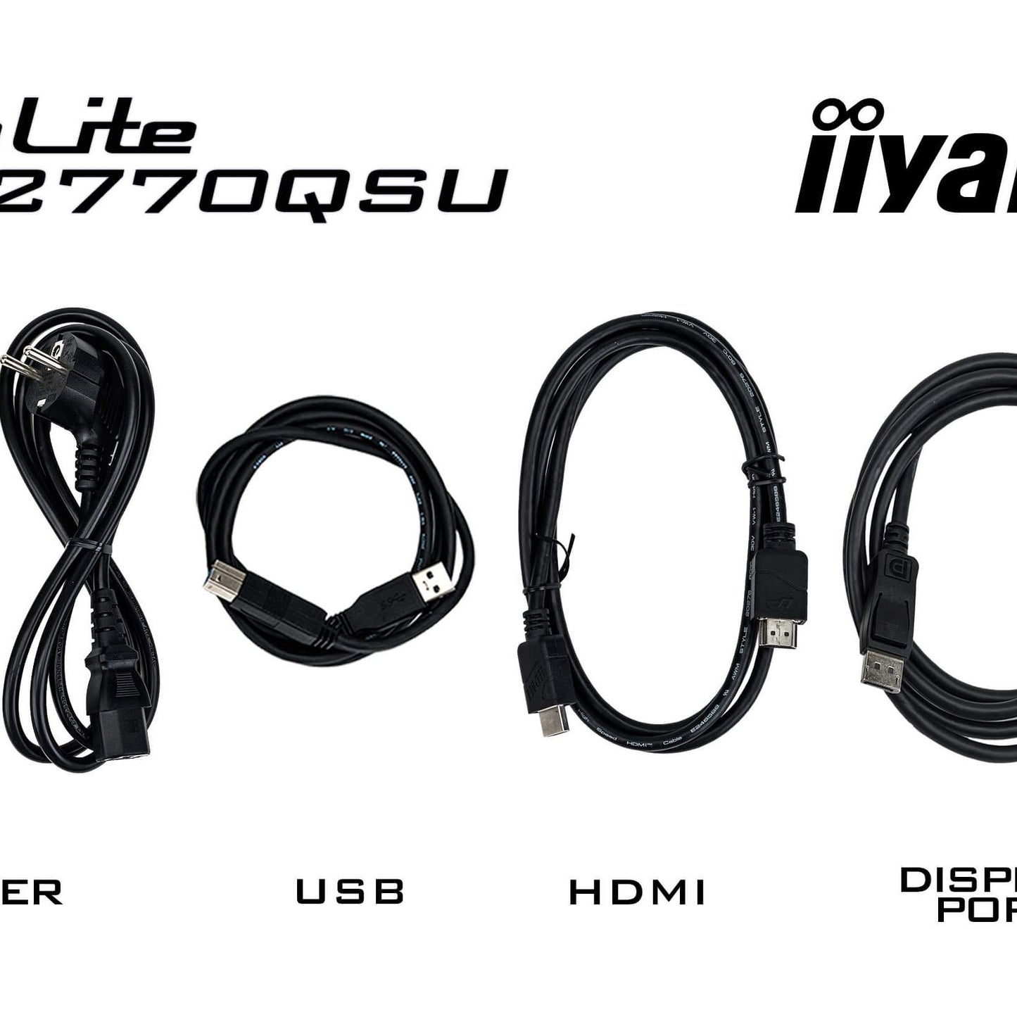 iiyama G-Master GB2770QSU-B6 27" Red Eagle Fast-IPS 0.2ms Gaming Monitor