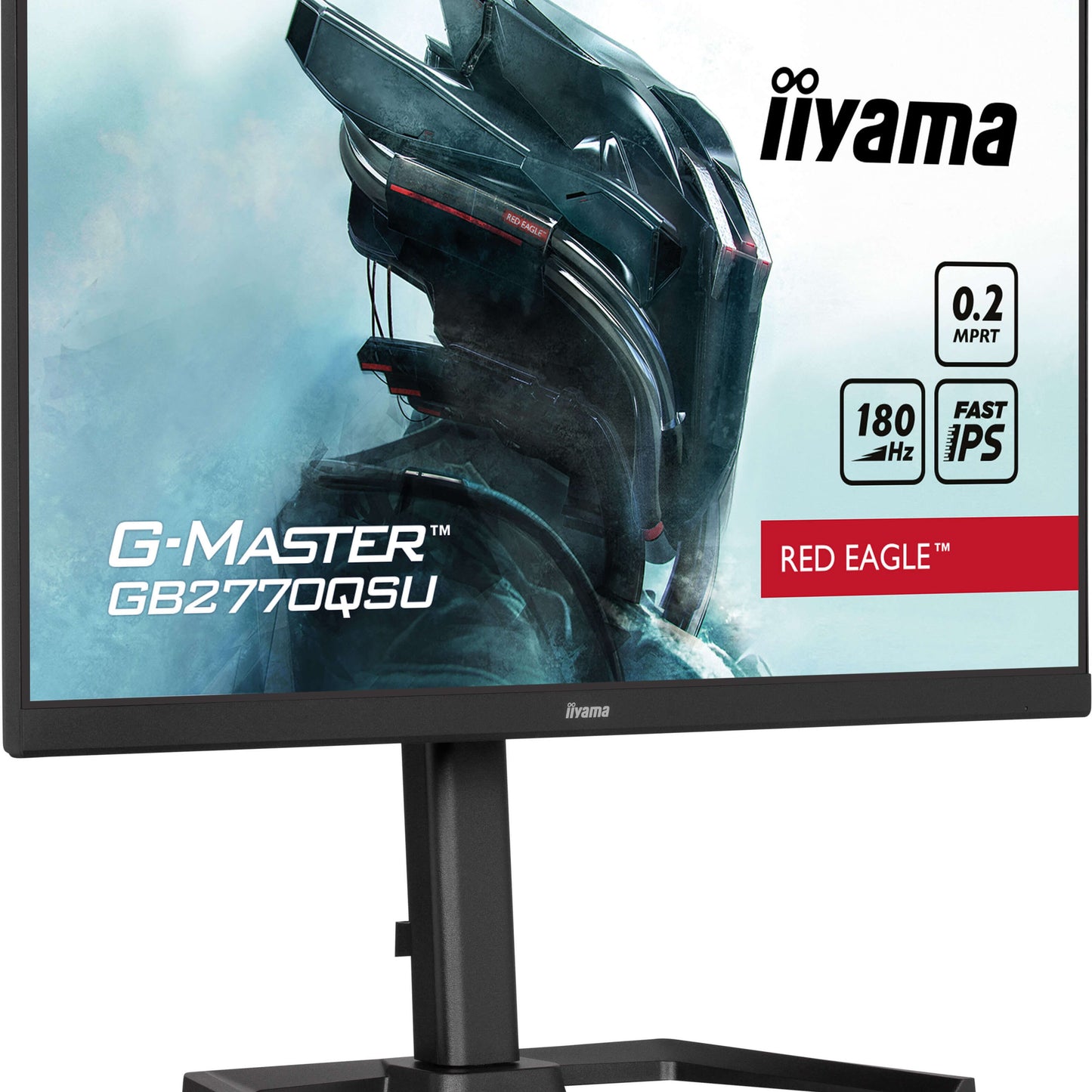 iiyama G-Master GB2770QSU-B6 27" Red Eagle Fast-IPS 0.2ms Gaming Monitor