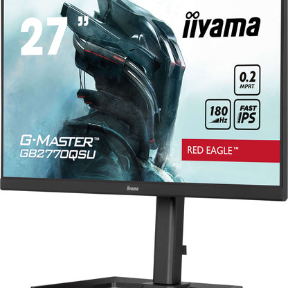 iiyama G-Master GB2770QSU-B6 27" Red Eagle Fast-IPS 0.2ms Gaming Monitor