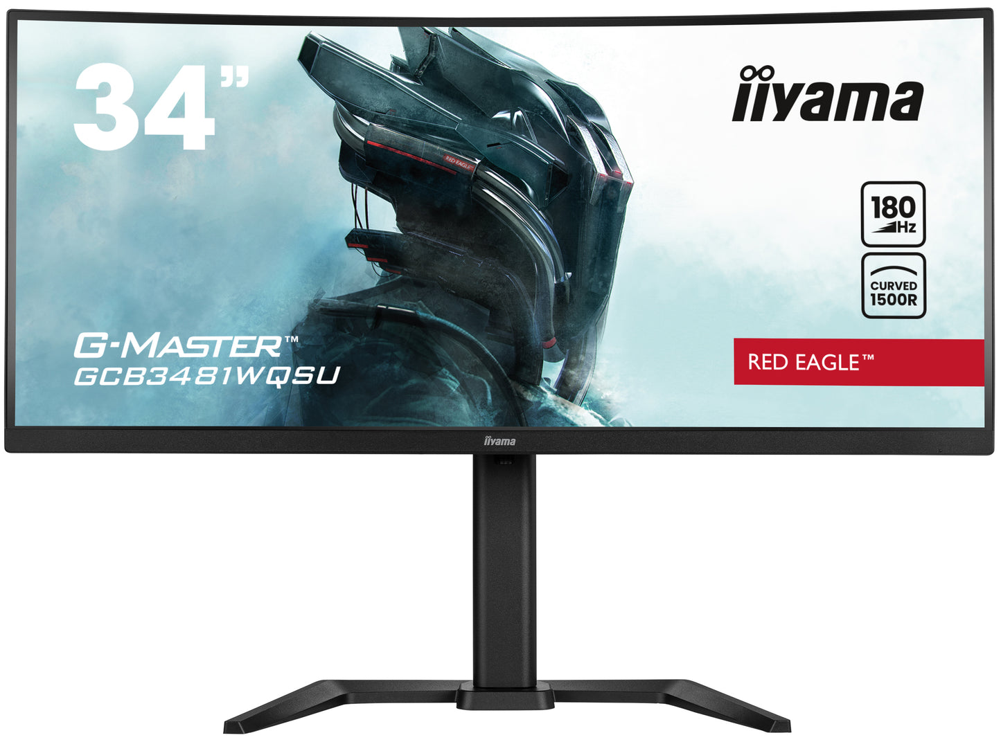 iiyama G-Master Red Eagel GCB3481WQSU-B1 34" 1500R VA Curved Gaming Panel