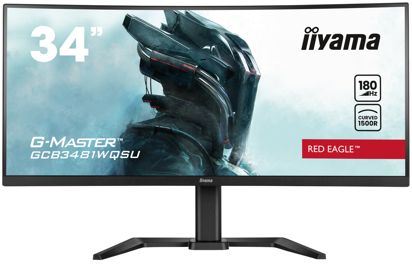 iiyama G-Master Red Eagel GCB3481WQSU-B1 34" 1500R VA Curved Gaming Panel