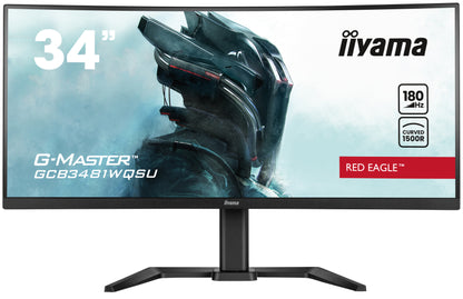 iiyama G-Master Red Eagel GCB3481WQSU-B1 34" 1500R VA Curved Gaming Panel