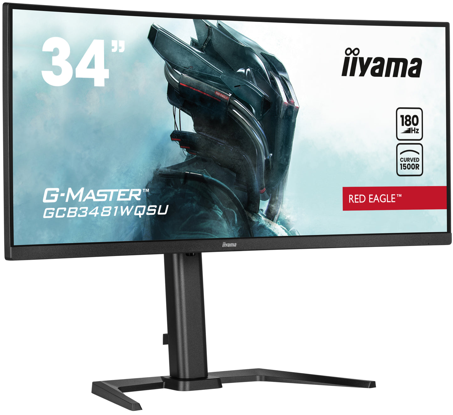 iiyama G-Master Red Eagel GCB3481WQSU-B1 34" 1500R VA Curved Gaming Panel