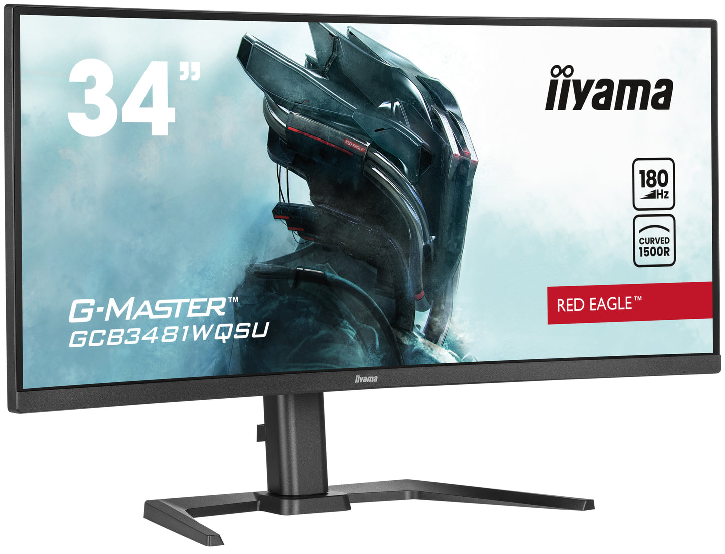 iiyama G-Master Red Eagel GCB3481WQSU-B1 34" 1500R VA Curved Gaming Panel