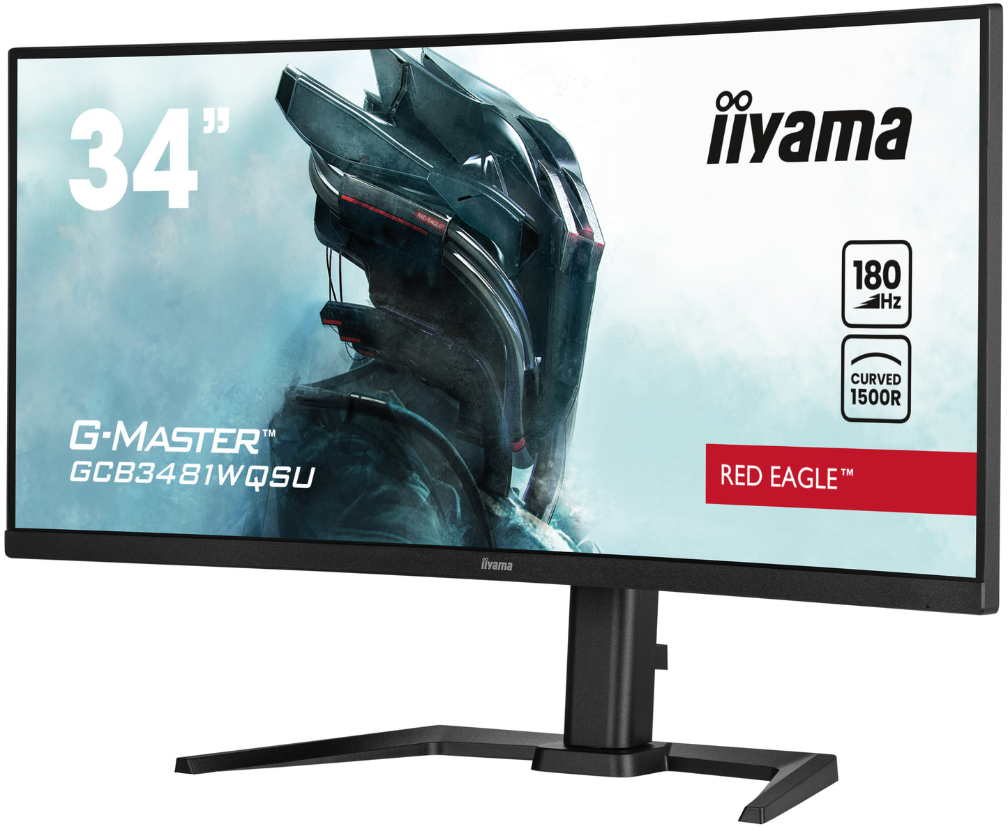iiyama G-Master Red Eagel GCB3481WQSU-B1 34" 1500R VA Curved Gaming Panel