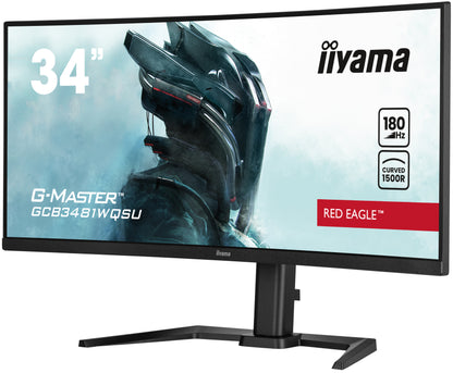 iiyama G-Master Red Eagel GCB3481WQSU-B1 34" 1500R VA Curved Gaming Panel