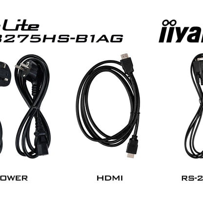 iiyama ProLite LH3275UHS-B1AG 32" 4K UHD 24/7 Display with Android OS, FailOver and Intel SDM slot