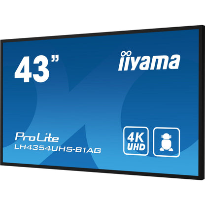 iiyama ProLite 43" 4K UHD Professional Digital Signage 24/7 display with Android OS & FailOver