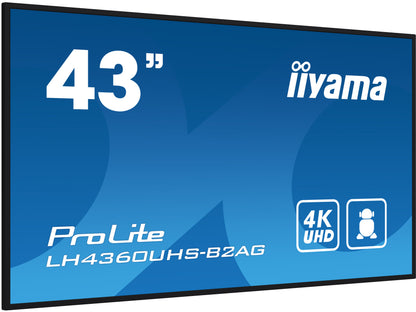 iiyama ProLite LH4360UHS-B2AG 43" 4K UHD Digital Signage Display