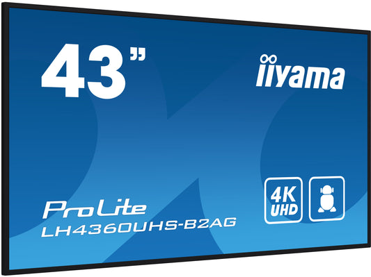 iiyama ProLite LH4360UHS-B2AG 43" 4K UHD Digital Signage Display
