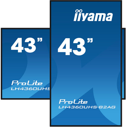 iiyama ProLite LH4360UHS-B2AG 43" 4K UHD Digital Signage Display