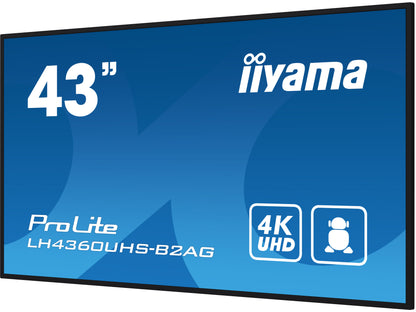iiyama ProLite LH4360UHS-B2AG 43" 4K UHD Digital Signage Display